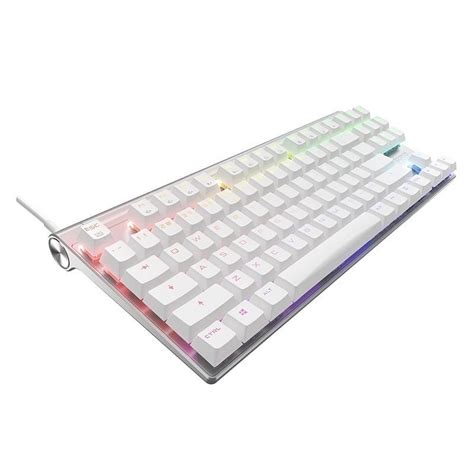 CHERRY MX 8.0 RGB Gaming Keyboard (Silver and White) MX …