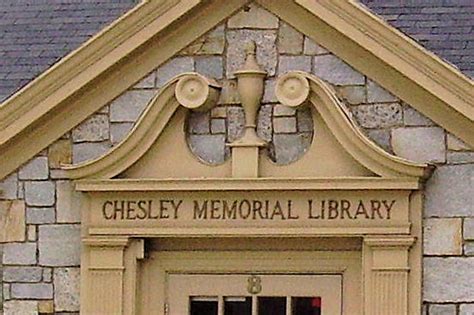 CHESLEY MEMORIAL LIBRARY - Chesley Memorial Library