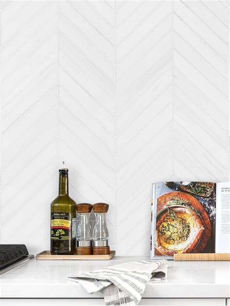 Chevron Subway Tile Backsplash - muktibox.com