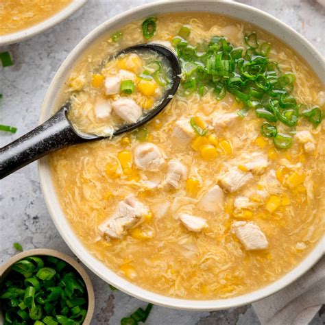 Chicken and Sweet Corn Soup - Gimme Some Oven - raincitystudios.com
