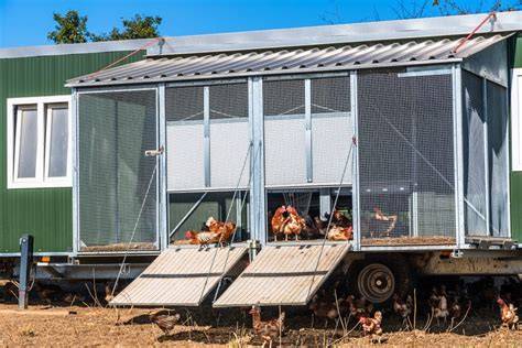 Chicken Housing - Jokama Steel and Fencing - raincitystudios.com