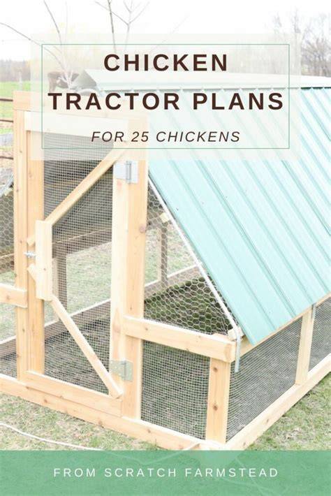 Chicken Tractor Plan and Estimated Cost - Kerr Center - raincitystudios.com