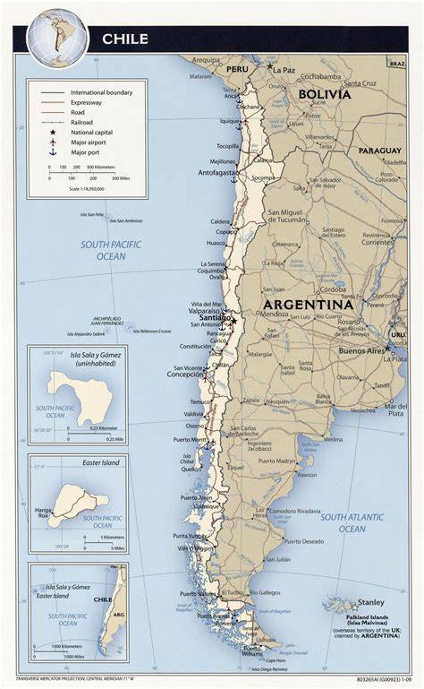 Chile Maps & Facts - World Atlas - raincitystudios.com