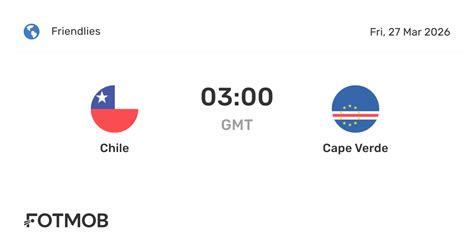 Chile vs Cape Verde Live Score and Live Stream - raincitystudios.com