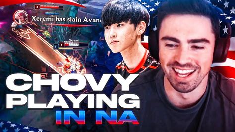 CHOVY FIRST NA SoloQ GAME!! this can