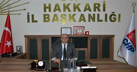 CHP Hakkari il başkanı istifa etti: 5 aydır kimse gelmedi! - Son Dakika Haberler