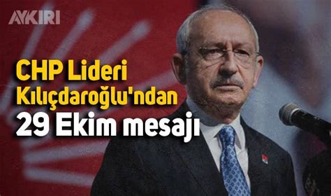 CHP Lideri Kılıçdaroğlu’ndan 10 Ekim katliamı mesajı