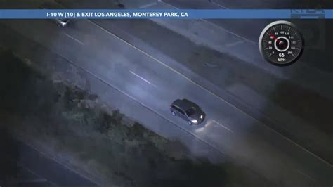 CHP in pursuit of burglary suspects out of Orange County
