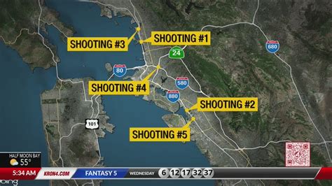 CHP investigating 5 highway shootings in 7 days in East Bay