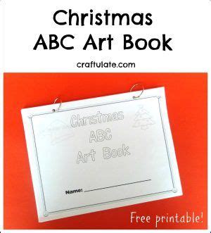 Christmas ABC Art Book - Craftulate - muktibox.com