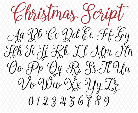 Christmas Alphabet Fonts - ABC Tracing Worksheets - muktibox.com