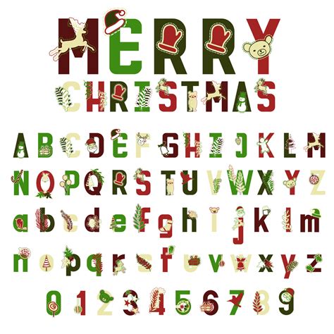 Christmas alphabet Images - Free Download on Freepik - muktibox.com
