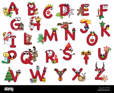 Christmas Alphabet Pictures, Images and Stock Photos - muktibox.com