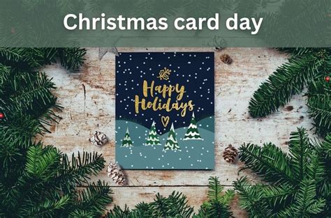 CHRISTMAS CARD DAY - December 9, 2024 - National Today