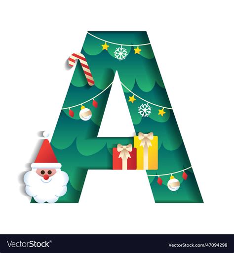 Christmas Decorative Alphabet Letters - ABC … - muktibox.com