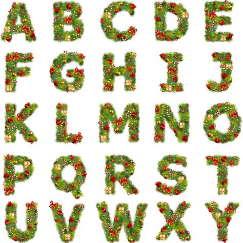 CHRISTMAS LETTERS CLIPART 817px Image 9
