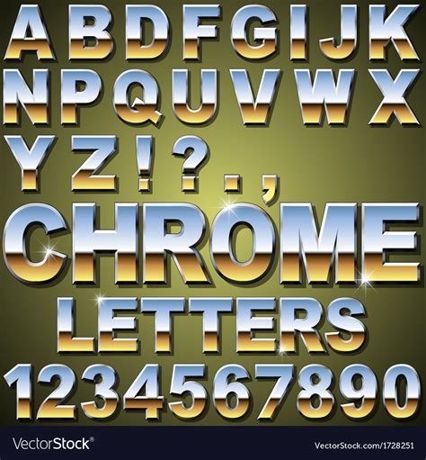 Chrome lettering Vectors - Freepik - muktibox.com