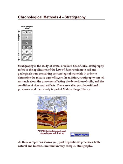 Chronological Methods 4 - Stratigraphy - UC Santa … - wintechmobiles.com