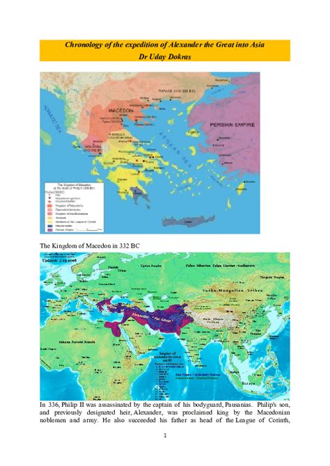 Chronology of the expedition of Alexander the Great into Asia - wintechmobiles.com