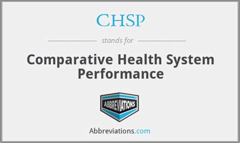 CHSP Meanings What Does CHSP Stand For?