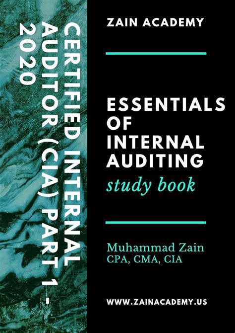 Download Cia Part 1  Essentials Of Internal Auditing  2020 By Muhammad Zain