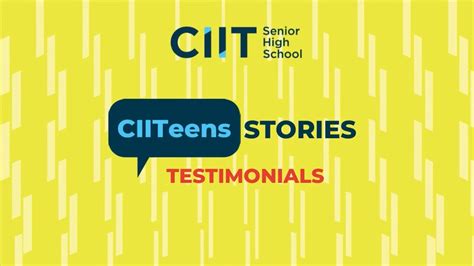 CIIT Senior High School Workshop with LJQ - YouTube