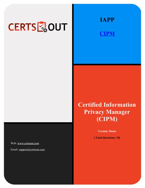 CIPM PDF Demo