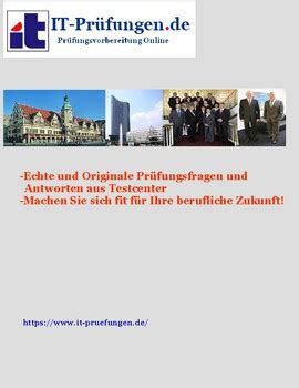 CIPM-Deutsch Zertifizierung