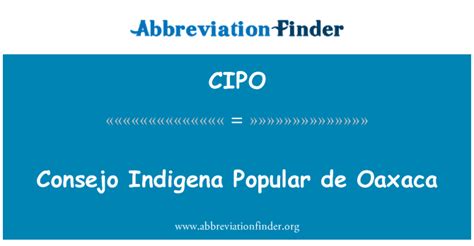 CIPO - Definition by AcronymFinder