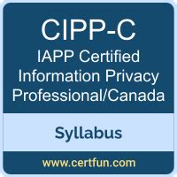 CIPP-C Valid Test Syllabus