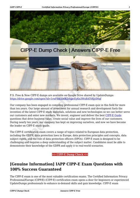 CIPP-E Dumps Deutsch