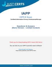 CIPP-E Exam.pdf