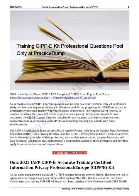 CIPP-E Fragenpool