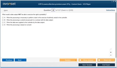 CIPP-E Online Tests