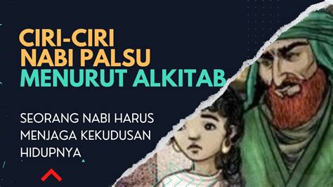 Ciri Nabi Palsu Dalam Alkitab - wintechmobiles.com