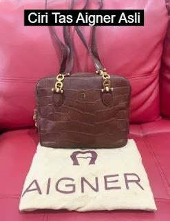 Ciri tas aigner asli: Data diperbaharui pada 312025 Material