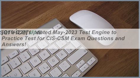 CIS-CSM Online Tests