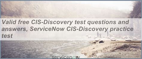 CIS-Discovery Testing Engine