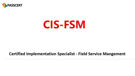 CIS-FSM Schulungsunterlagen