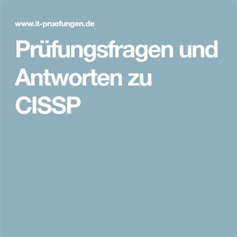 CIS-SP Prüfungsfragen