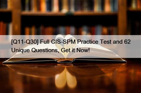 CIS-SPM Online Test