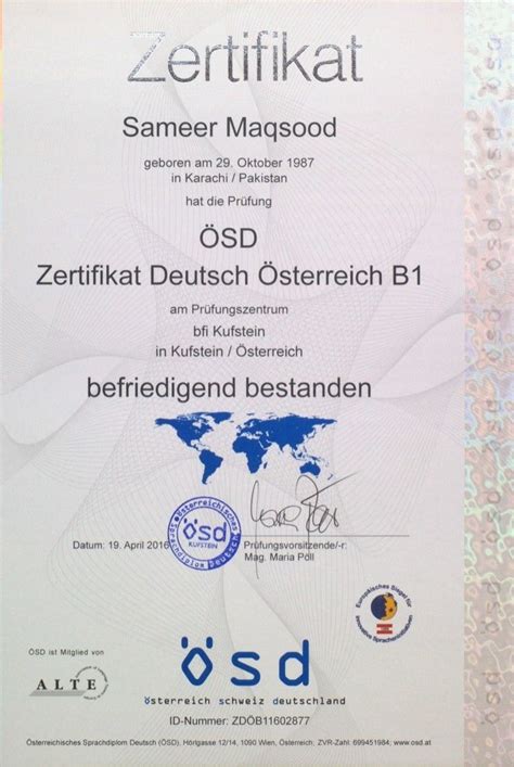 CISA-Deutsch Zertifikatsdemo