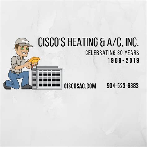 CISCO’S AC AND HEATING - 8310 Parc Pl, Chalmette, LA