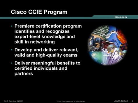 CISCO CCIE Program online presentation