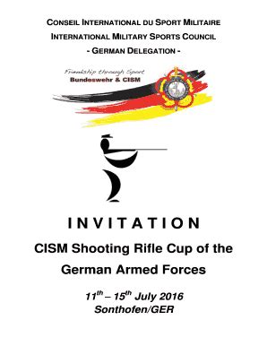 CISM-German Unterlage