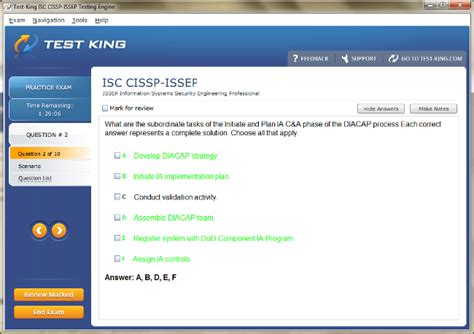 CISSP-ISSEP PDF Testsoftware