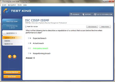 CISSP-ISSMP-German Examsfragen