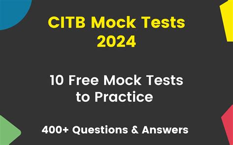 CITB SMSTS Mock Test - 2024 Free Online Questions & Answers