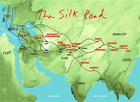 Cities along the Silk Road - wintechmobiles.com