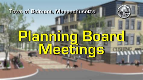 CITY OF BELMONT PLANNING COMMISSION SUMMARY …